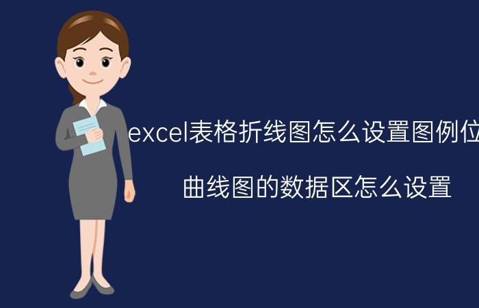 excel表格折线图怎么设置图例位置 曲线图的数据区怎么设置？